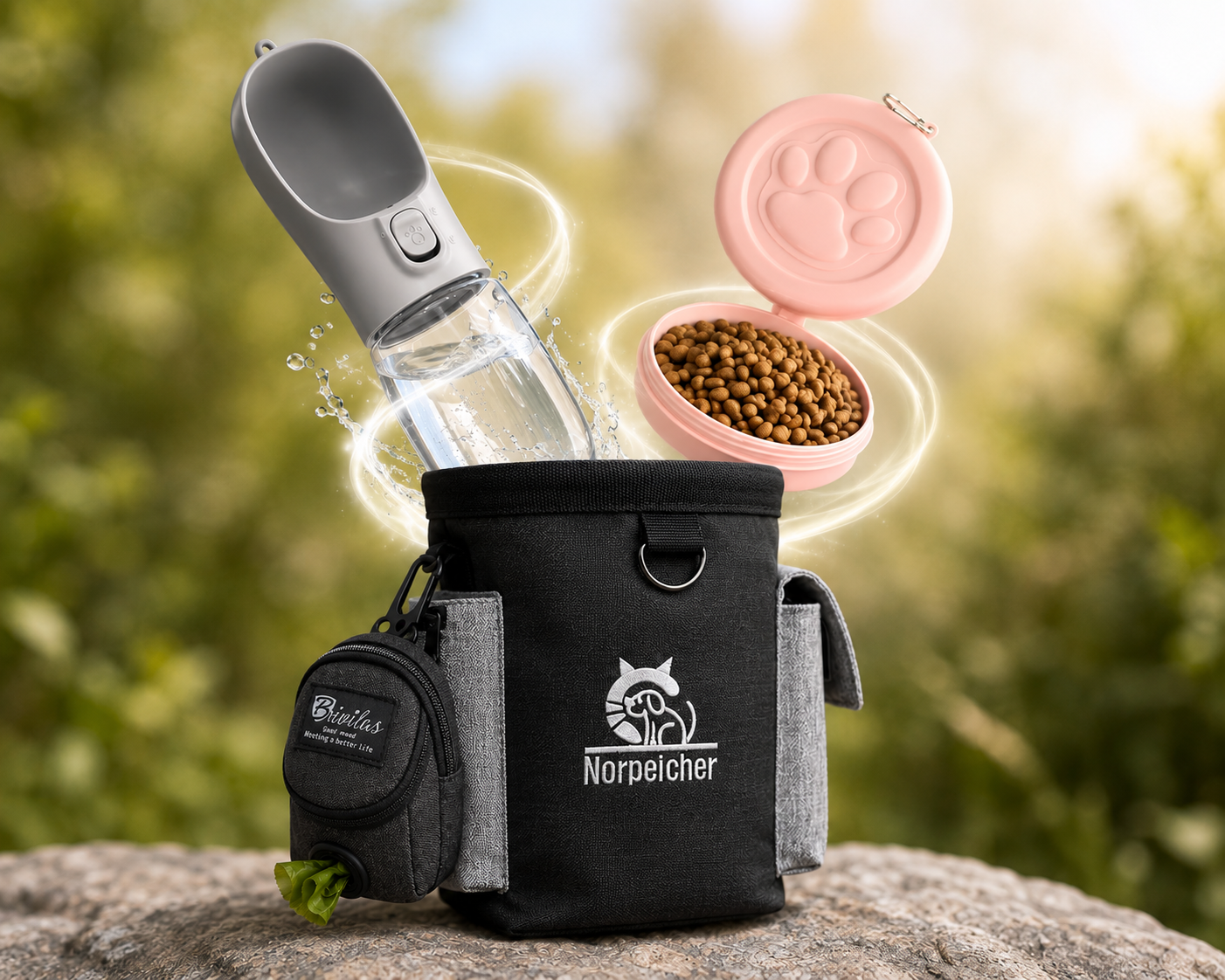 Adventure Dog Walking Bag