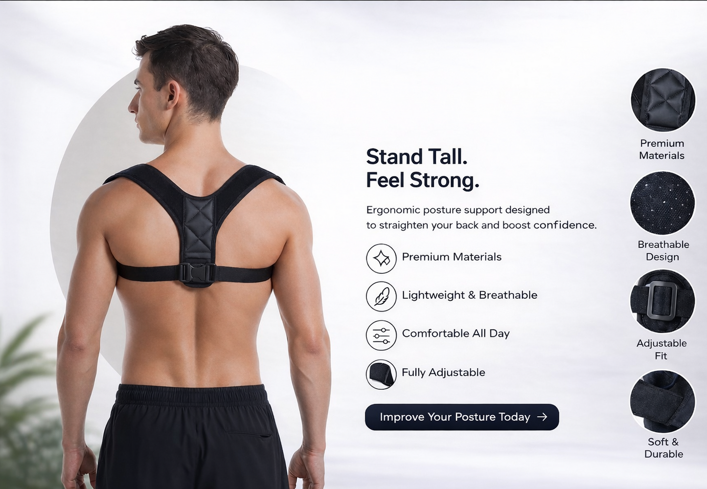 Back Posture Correction Belt