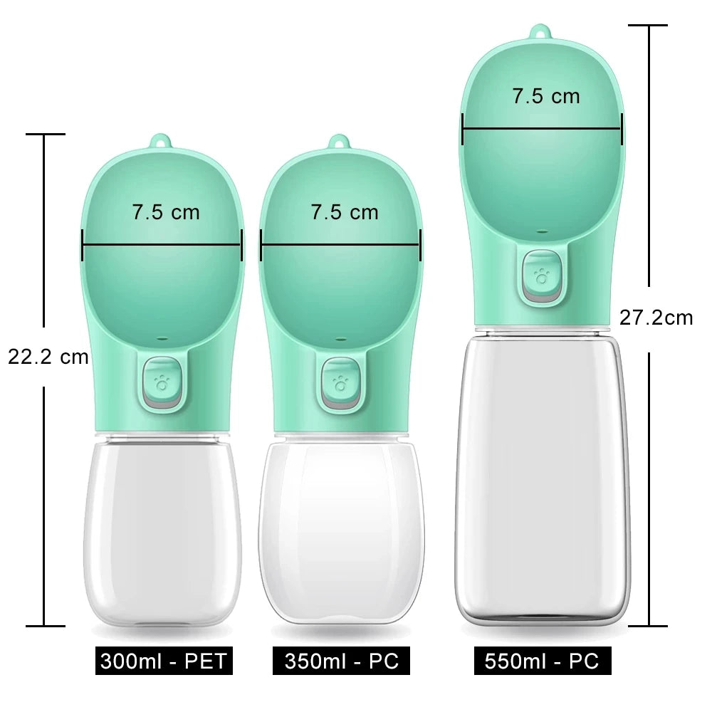 Portable Dog Water Bottle For Small, Large Dogs, Cat Outdoor