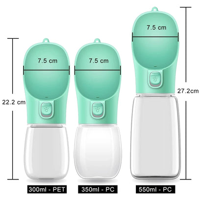 Portable Dog Water Bottle For Small, Large Dogs, Cat Outdoor